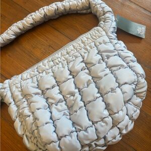NWT wild fable blue quilted shoulder bag